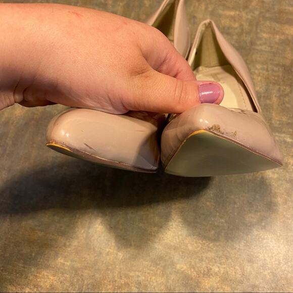 Segolene Paris Beige Pointed Toe Heels Size 8 Light Brown - Picture 6 of 9